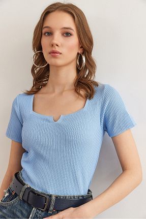 بلوز بژ زنانه رگولار Olalook - کد 917847013