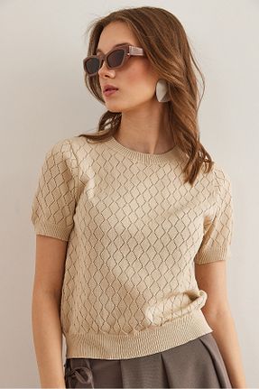 بلوز طوسی زنانه Ajurlu Olalook - کد 917527625