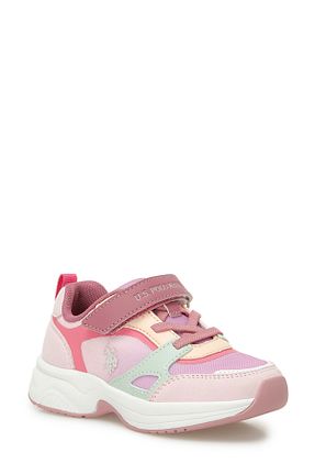 کفش دو و میدانی و تمرینی صورتی بچه گانه U.S. Polo Assn. - کد 894017656