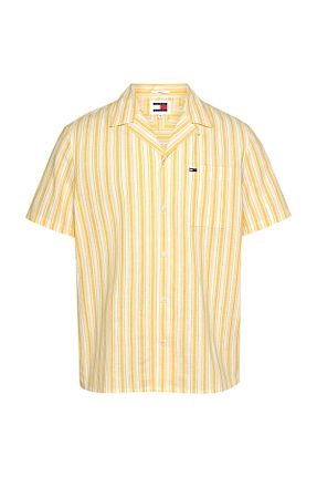 پیراهن زرد مردانه رگولار Tommy Hilfiger - کد 823717766