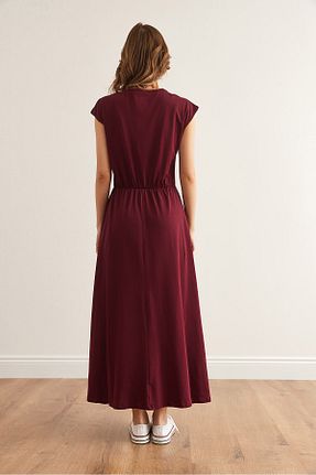 لباس زرشکی زنانه بافتنی Olalook - کد 921280192