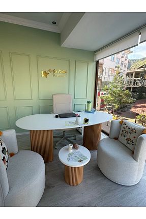 میز اداری قهوه ای 85 سانتی متر ARELSA CONCEPT - کد 920743608