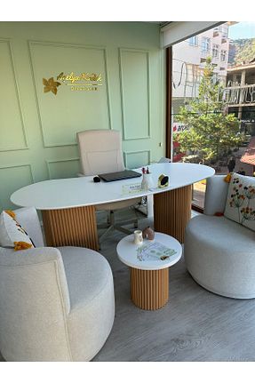 میز اداری قهوه ای 85 سانتی متر ARELSA CONCEPT - کد 920743608