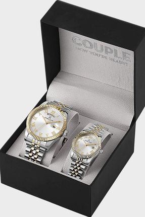 ساعت مچی زرد زنانه 42 میلی متر Daniel Klein - کد 921597972
