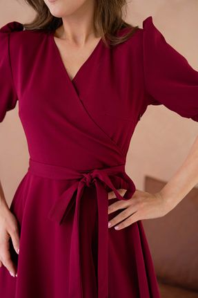 لباس مجلسی و فارغ التحصیلی زرشکی زنانه کرپ WOMAN VISION - کد 917780031
