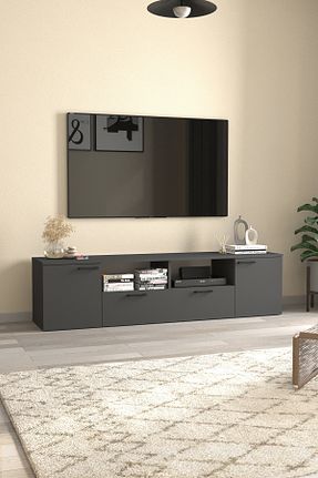 میز و پایه تلویزیون طوسی Suntalam Bofigo - کد 905842907