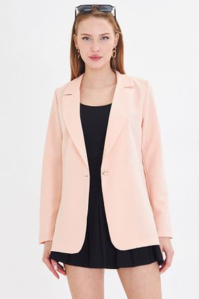 کت بلیزر بژ زنانه پلی استر armonika - کد 666643809