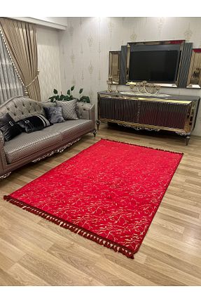 فرش رنگی قابل شستشو Bordo Halı - کد 917804683