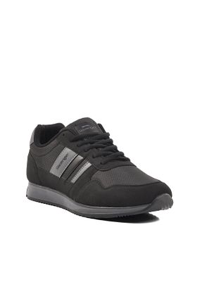 کفش اسنیکر مشکی مردانه چرم Slazenger - کد 917803969