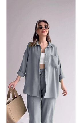 پیراهن طوسی زنانه رگولار Toridas - کد 924113513