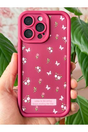 کاور و قاب زرشکی iPhone 14 Pro Max Fibaks - کد 917804566
