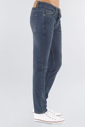 شلوار جین آبی مردانه پاچه تنگ CEDY DENIM - کد 66576367