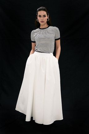 دامن حجاب سفید زنانه رگولار Hooopstore - کد 917810236