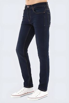 شلوار جین سرمه ای مردانه پاچه تنگ CEDY DENIM - کد 66576318
