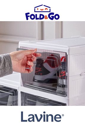 نظم دهنده کفش سفید پلاستیک obido - کد 922694507