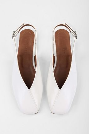 بابت سفید زنانه چرم مصنوعی Shoeberry - کد 917817535