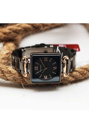 ساعت مچی مشکی زنانه 31-35 میلی متر Ferrucci - کد 72163658