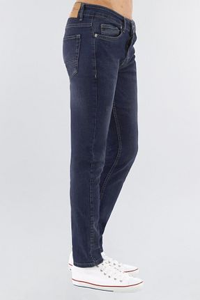 شلوار جین آبی مردانه پاچه تنگ CEDY DENIM - کد 66560398