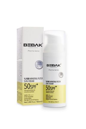 کرم ضد آفتاب صورت SPF 50 + Bebak - کد 337666348