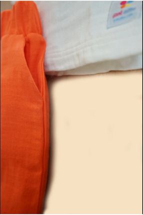 ست بالاتنه و پائین تنه نارنجی بچه گانه بافتنی nurbeli - کد 920757762