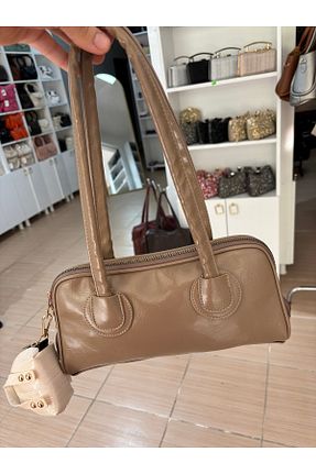 کیف دستی بژ زنانه سایز متوسط GÖNÜL - کد 917827861