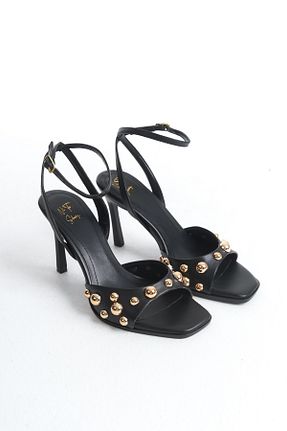 کفش پاشنه بلند کلاسیک مشکی زنانه چرم مصنوعی NITU Shoes - کد 904867724