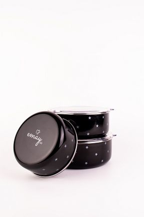 ظرف نگهداری مشکی مینا EMAYlab - کد 917831817