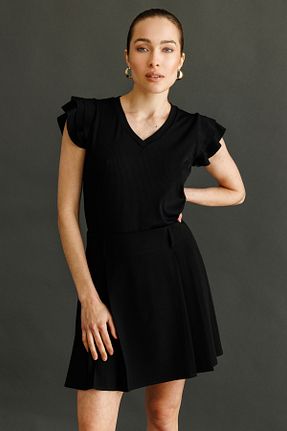 بلوز مشکی زنانه Straight ON - کد 917837009