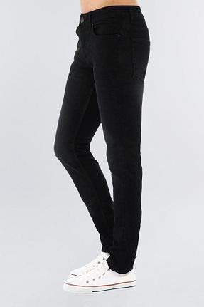 شلوار جین مشکی مردانه پاچه تنگ CEDY DENIM - کد 66586196