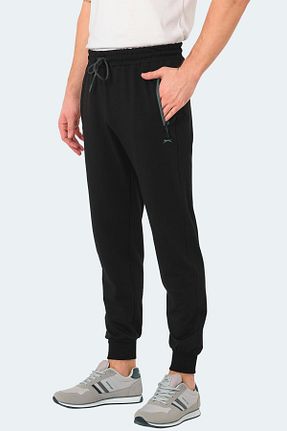 پائین تنه گرمکن اسپرت مشکی مردانه رگولار Slazenger - کد 919760970