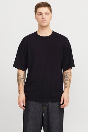 تیشرت مشکی مردانه Relaxed Jack & Jones - کد 900773831