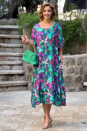 لباس سبز زنانه بافتنی Nevin Kaya Moda - کد 917947996