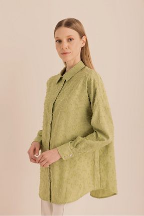 تونیک سبز بافتنی Aker - کد 917955014