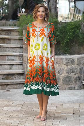 لباس رنگی زنانه بافتنی Nevin Kaya Moda - کد 917912081