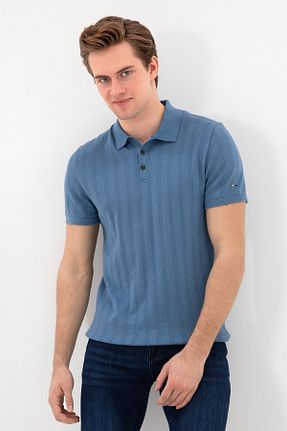 پلیور آبی مردانه ساده U.S. Polo Assn. - کد 918003232