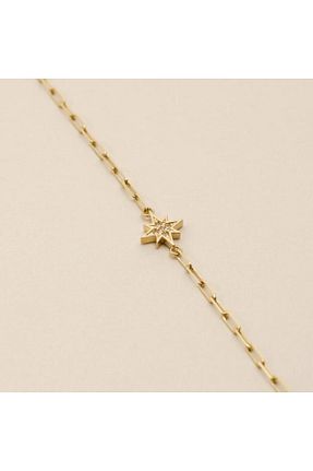 دستبند طلا زرد زنانه 14 عیار Siora Jewelry - کد 906421265