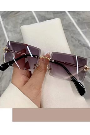 عینک آفتابی مشکی زنانه UV400 Genel Markalar - کد 917985820