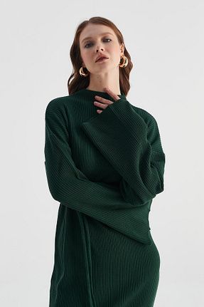 لباس سبز زنانه بافتنی MARKALİSTE - کد 824716313