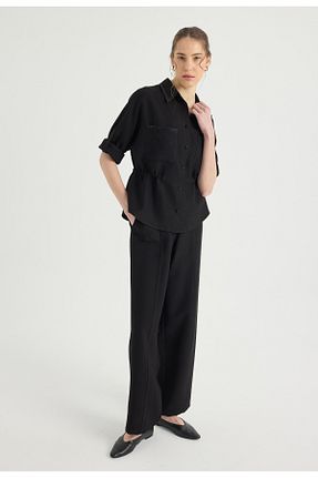 شلوار مشکی زنانه بافتنی Masha Kate - کد 918030078