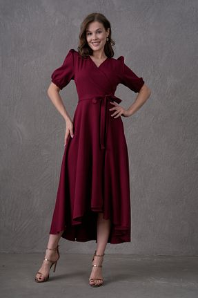 لباس زرشکی زنانه بافتنی lovebox - کد 645942989