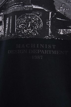 تیشرت طوسی مردانه اورسایز Machinist - کد 918581451