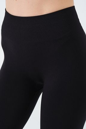 ساق شلواری اسپرت مشکی زنانه بلند MİSTİRİK - کد 342313724