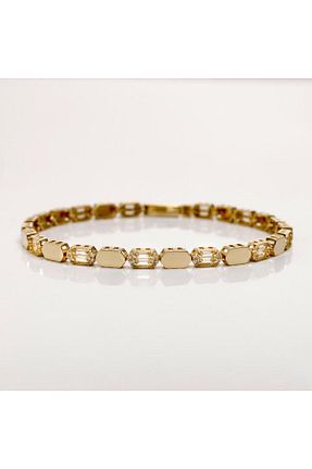 دستبند طلا طلائی زنانه 14 عیار Siora Jewelry - کد 906410870