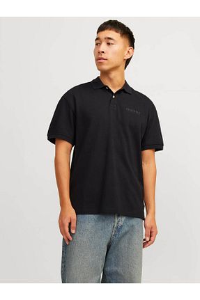 تیشرت مشکی مردانه یقه پولو Jack & Jones - کد 838876986