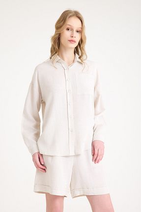 ست بالاتنه و پائین تنه نباتی زنانه بافتنی Toridas - کد 920783637
