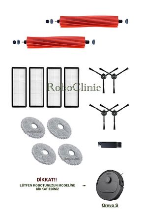 اکسسوری جاروبرقی مشکی Roboclinic - کد 919761043