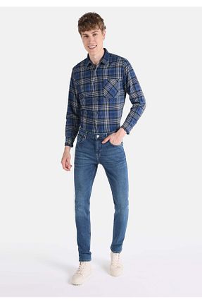شلوار آبی مردانه پارچه Colin’s - کد 760532463