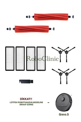 اکسسوری جاروبرقی مشکی Roboclinic - کد 919734056