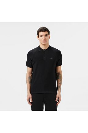 پولوشرت مشکی مردانه تریکو Lacoste - کد 679396317