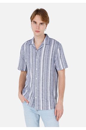 پیراهن آبی مردانه رگولار Colin’s - کد 834281770